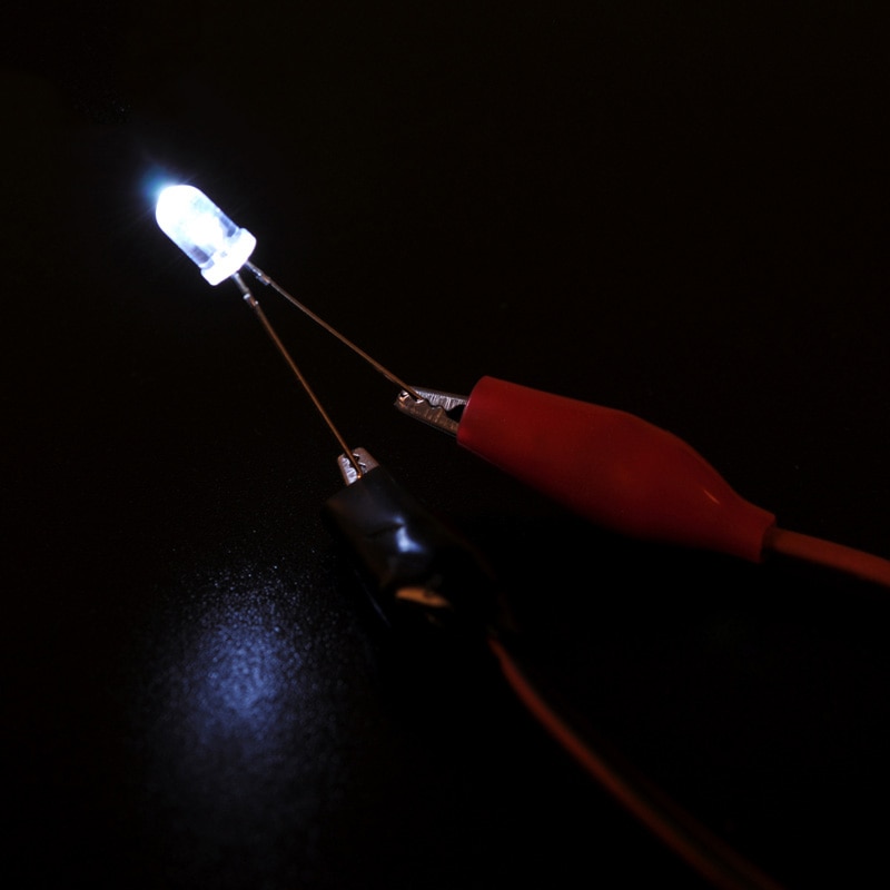 Led Light Emitting Diode Ultra Hoge Helderheid 3 Mm Wit Licht Multi-Licht 10 Pack