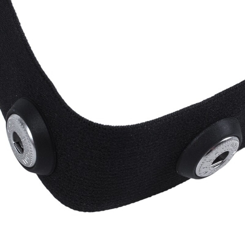 Chest Belt Strap For Polar Wahoo Garmin For Sports Wireless Heart Rate Monitor,Black