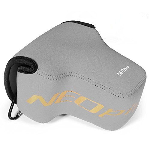 Tragbare Weichen Wasserdichte Inneren fallen Abdeckung Kamera tasche für Nikon Z5 Z6 Z7 II Z6II Z7II Kamera mit NIKKOR Z 24-70mm 14-30mm Objektiv: grau