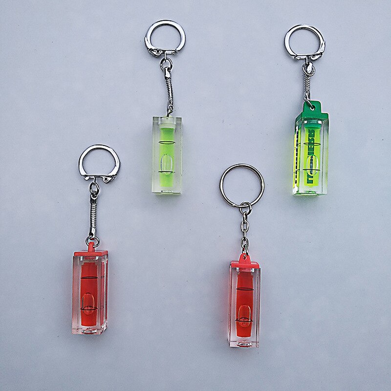 Mini bubble level spirit with Keychain High Accuracy Inclinometer Level Indicator for Photo Frame Wall hanging TV installation