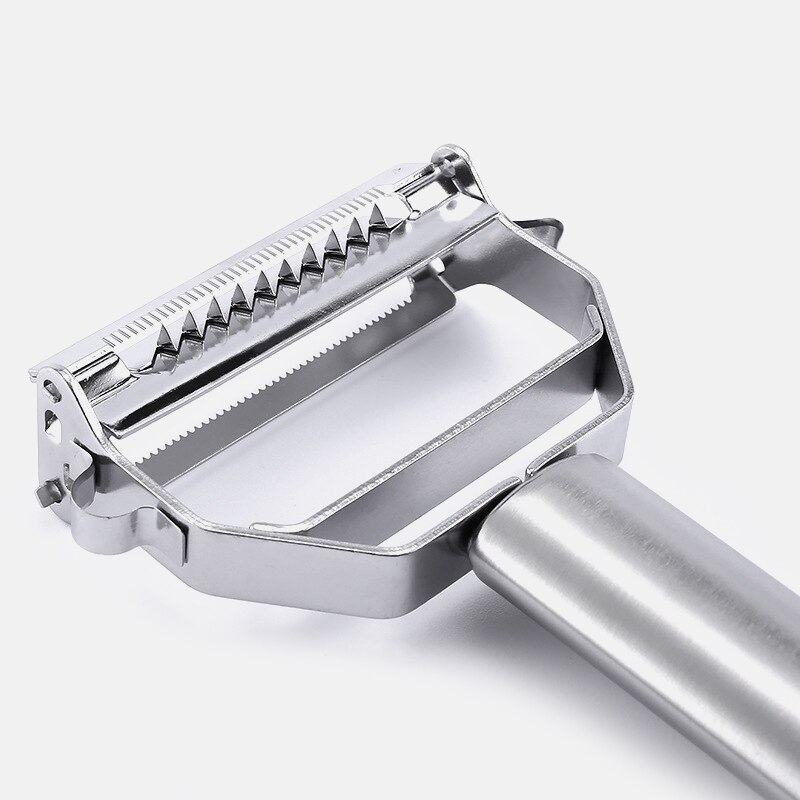 Anpro Rvs Dunschiller Rasp Multifunctionele Fruit Dunschiller Groente Fruit Schil Shredder Slicer Rasp Keuken Accessoires