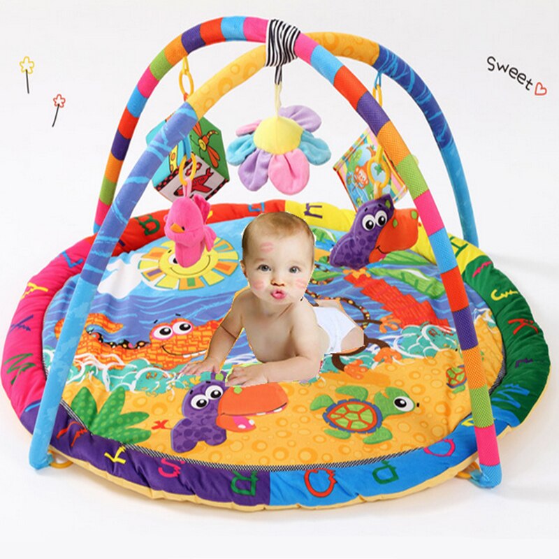 Baby Play Mat Baby Muziek Speelmat Educatief Speelgoed Kids Tapijt Kinderen Playmat Pasgeboren Gym Mat Met Frame