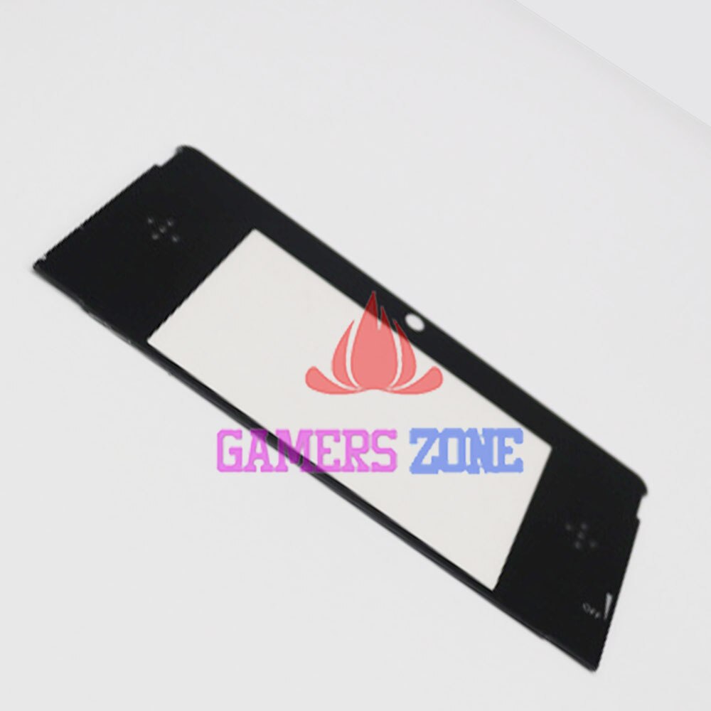 2pcs Top Front LCD Screen Protector Plastic Cover Lens Vervanging voor Nintendo 3DS