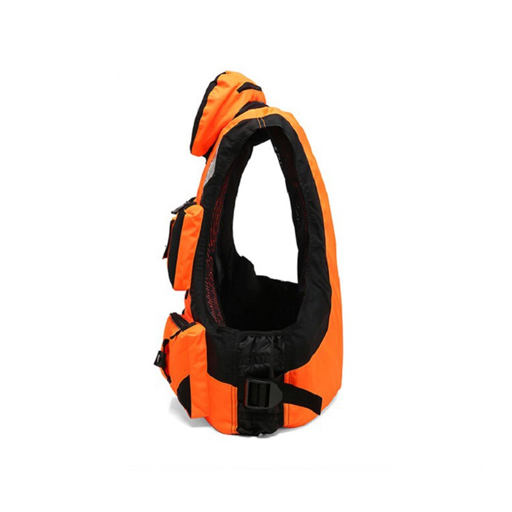 Life Jacket Sea Fishing Vests Multi-Pockets Kayak Drifting Buoyancy Suit Outdoor Safety Rescue Men Life Jacket