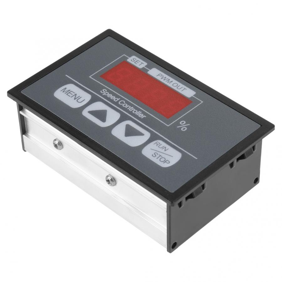 6-60V Digital Display Percentage Tachometer DC Motor Slow Start and Stop Speed Controller PWM speed controller