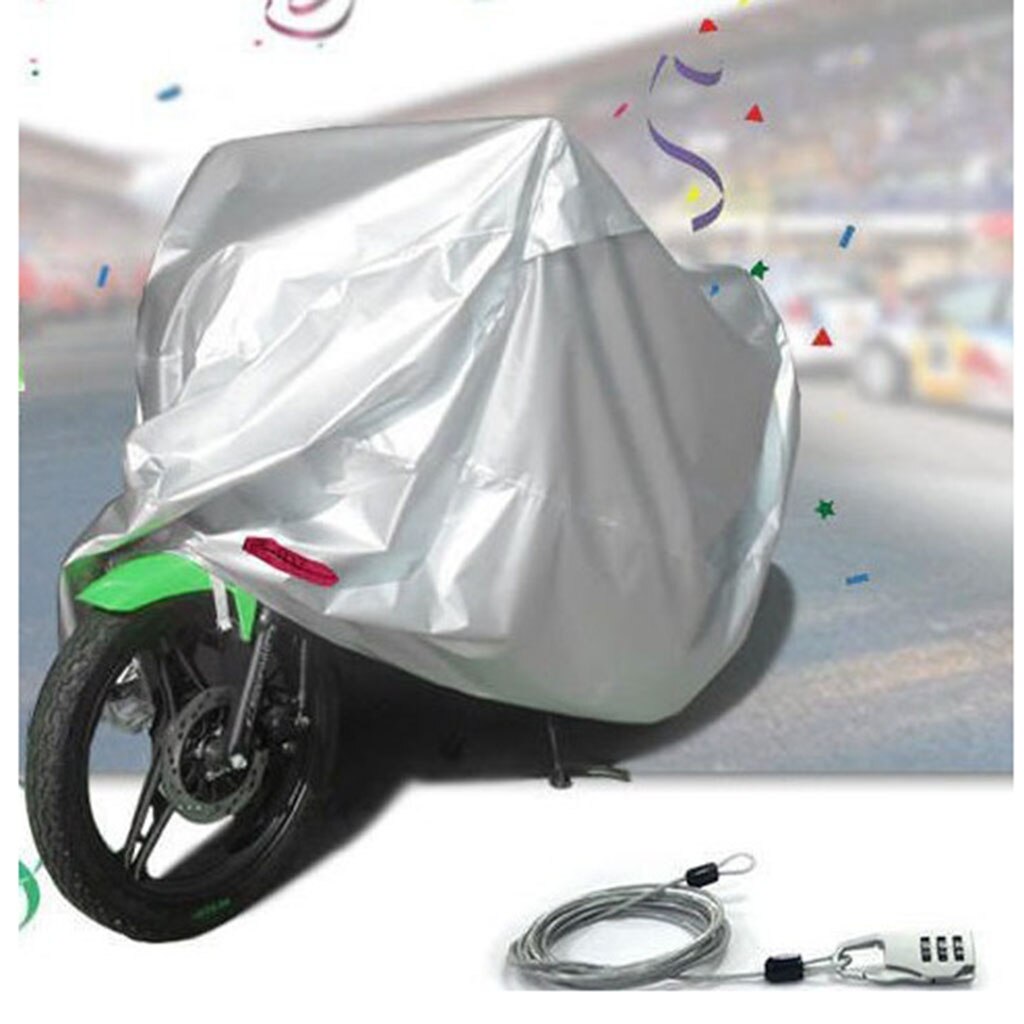 Motorcycle Cover Heavy Duty Motorbike Anti Rain Storm Dust UV