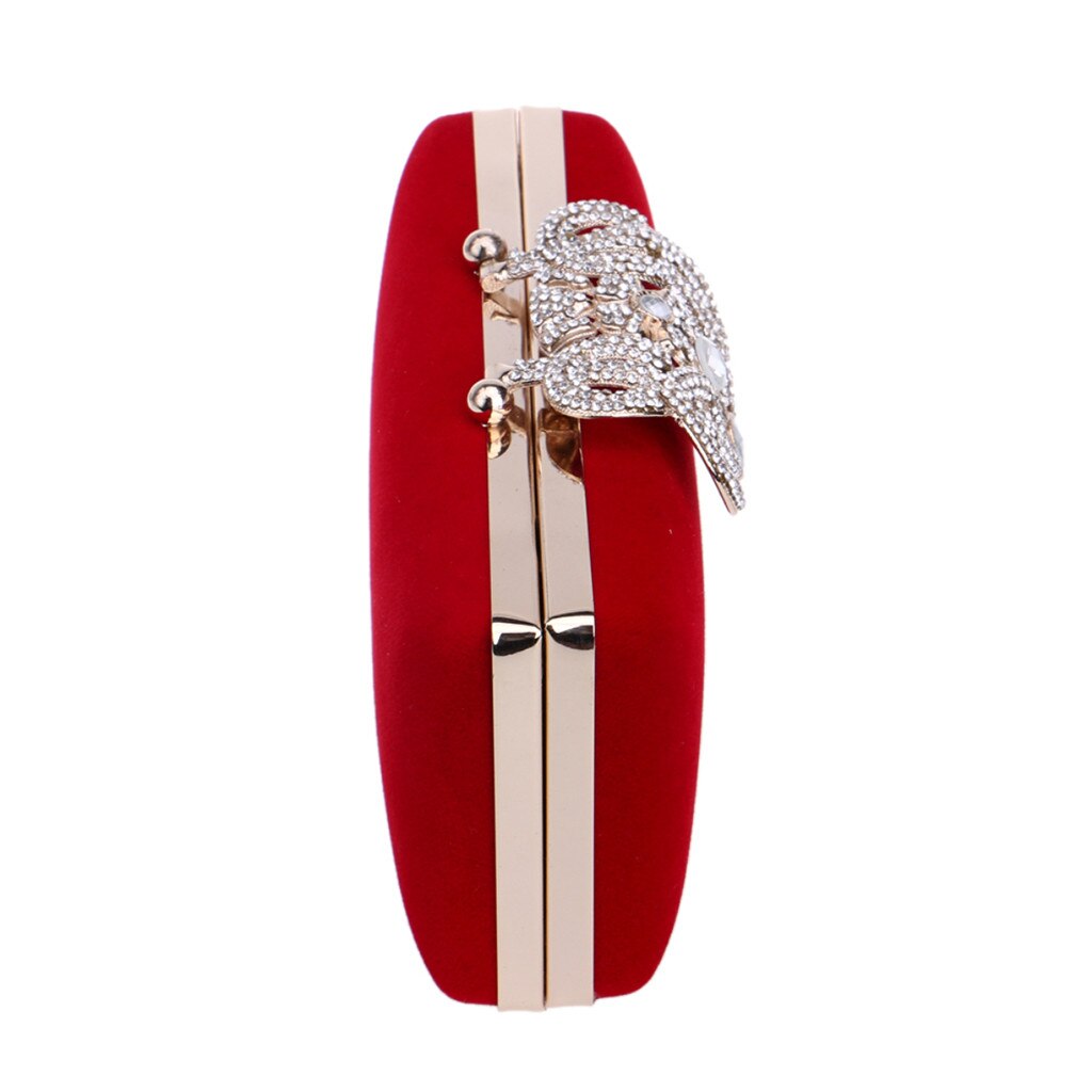 MOLAVE Handtassen Solid zakken voor Vrouwen Mode Avond Handtassen Party Sparkly Clutch Purse Schouder Cross Bag Minaudiere 9515