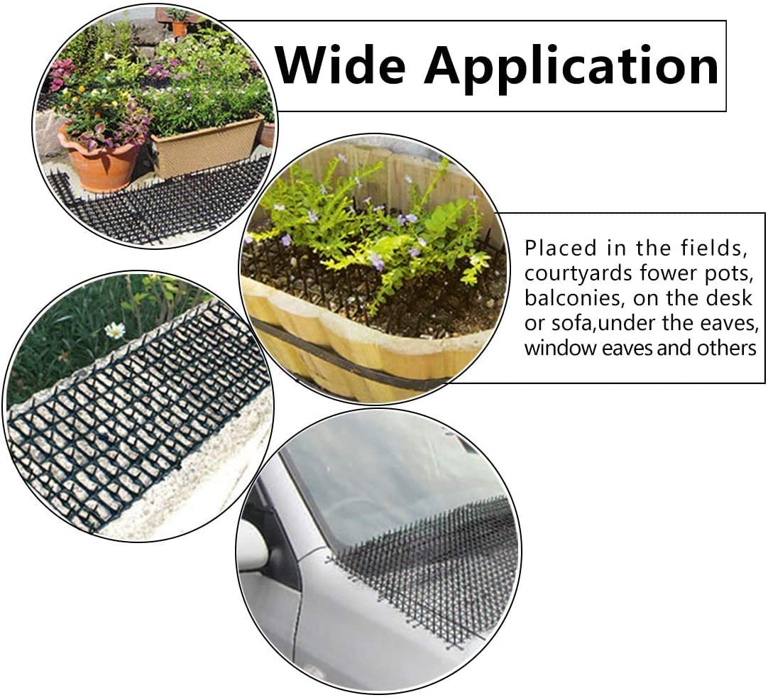 Red antigatos de 2M para jardín, Malla Protectora multifunción, PP, para prevenir espinas de gato, para plantas de jardín