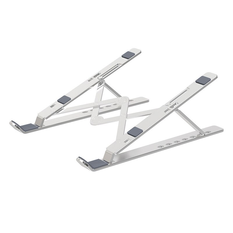 Aluminum Alloy Notebook Computer Cooling Bracket Desk Bracket Board Laptop Tablet Computer Can Be Raised And Lowered: Default Title