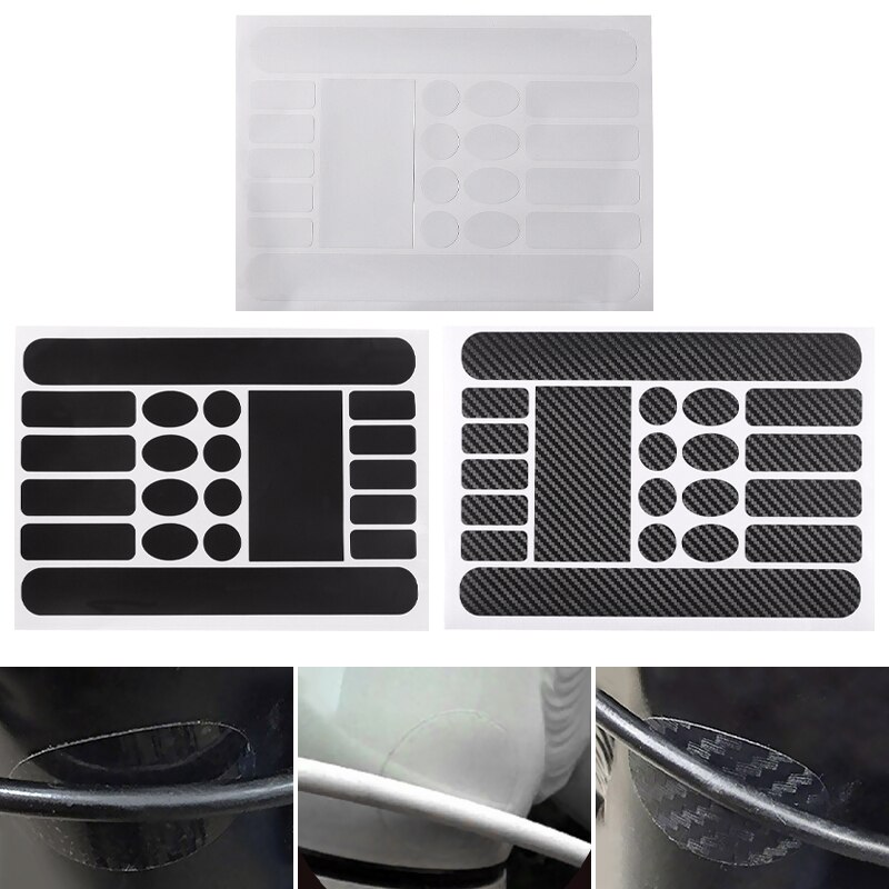 Mtb Frame Protector Racefiets Sticker Decal Fiets Beschermende Film Anti-Kras Voorvork Keten Bescherming Stickers