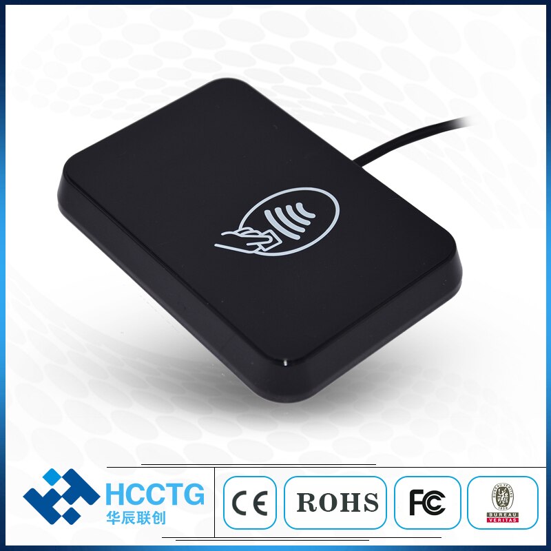 13.56Mhz Contactless USB RS232 Interface External NFC Reader Android HD8N