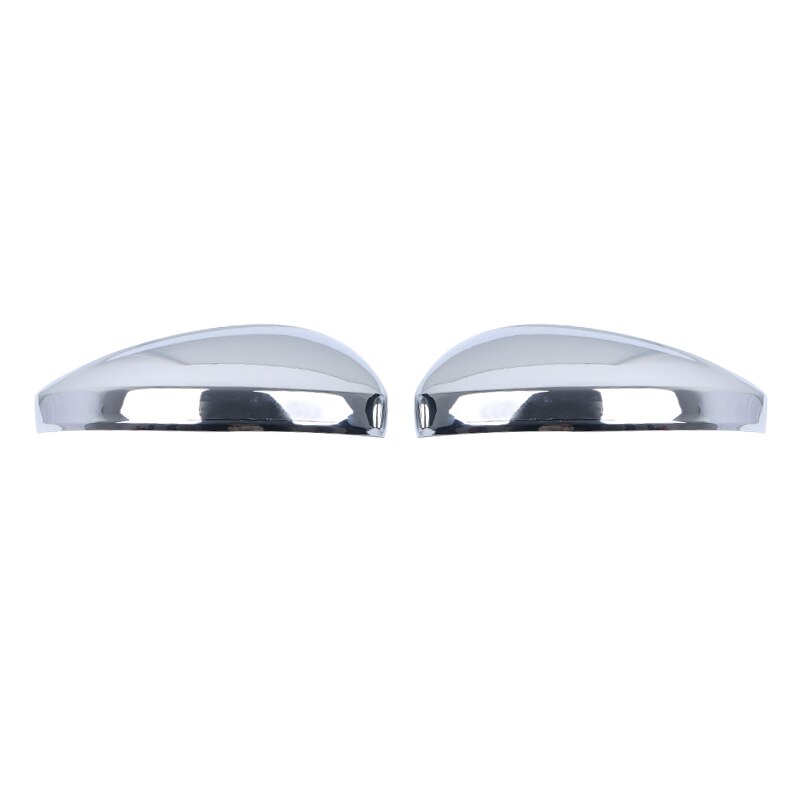 Auto Side Rearview Mirror Cover Wing Mirror Shell Cap Housing For VW Tiguan: Electricity silver