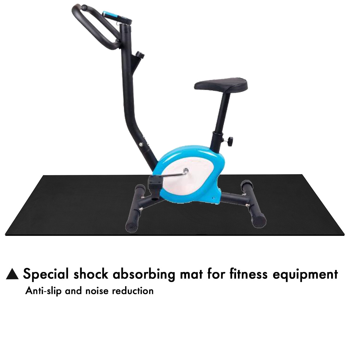 85x60cm multifunction exercise mat gym fitness equipment treadmill bike