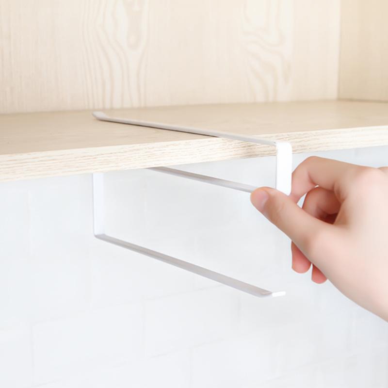 Kitchen Toilet Paper Holder Tissue Holder Hanging Bathroom Toilet Paper Holder Roll Paper Holder Towel Rack Stand