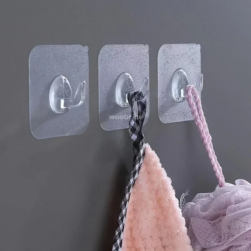 30 Uds gancho adhesivo para colgar ganchos adhesivos fuertes colgador de almacenamiento de llaves para cocina baño puerta pared ganchos de pared multifunción