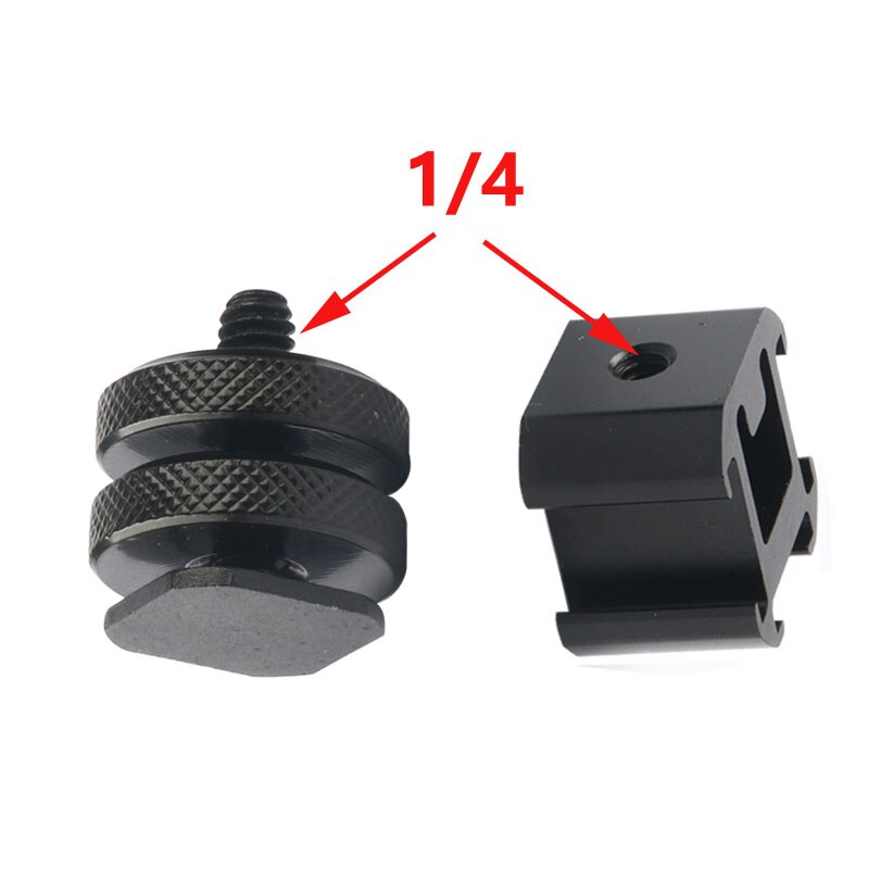 1-10Stck 3 Kalten Schuh Auf-Kamera montieren Adapter Verlängern Hafen für Kanon Nikon Sony DSLR Kamera für Mikrofon Monitor LED Video Licht