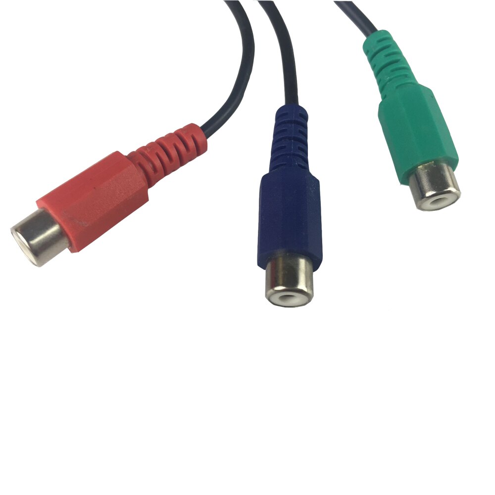 Komponentkabel 3.5mm aux-komponent ypbpr rgb videoadapterkabel fungerer som  bn39-01154c til samsung ledet smart-tv og annen enhet