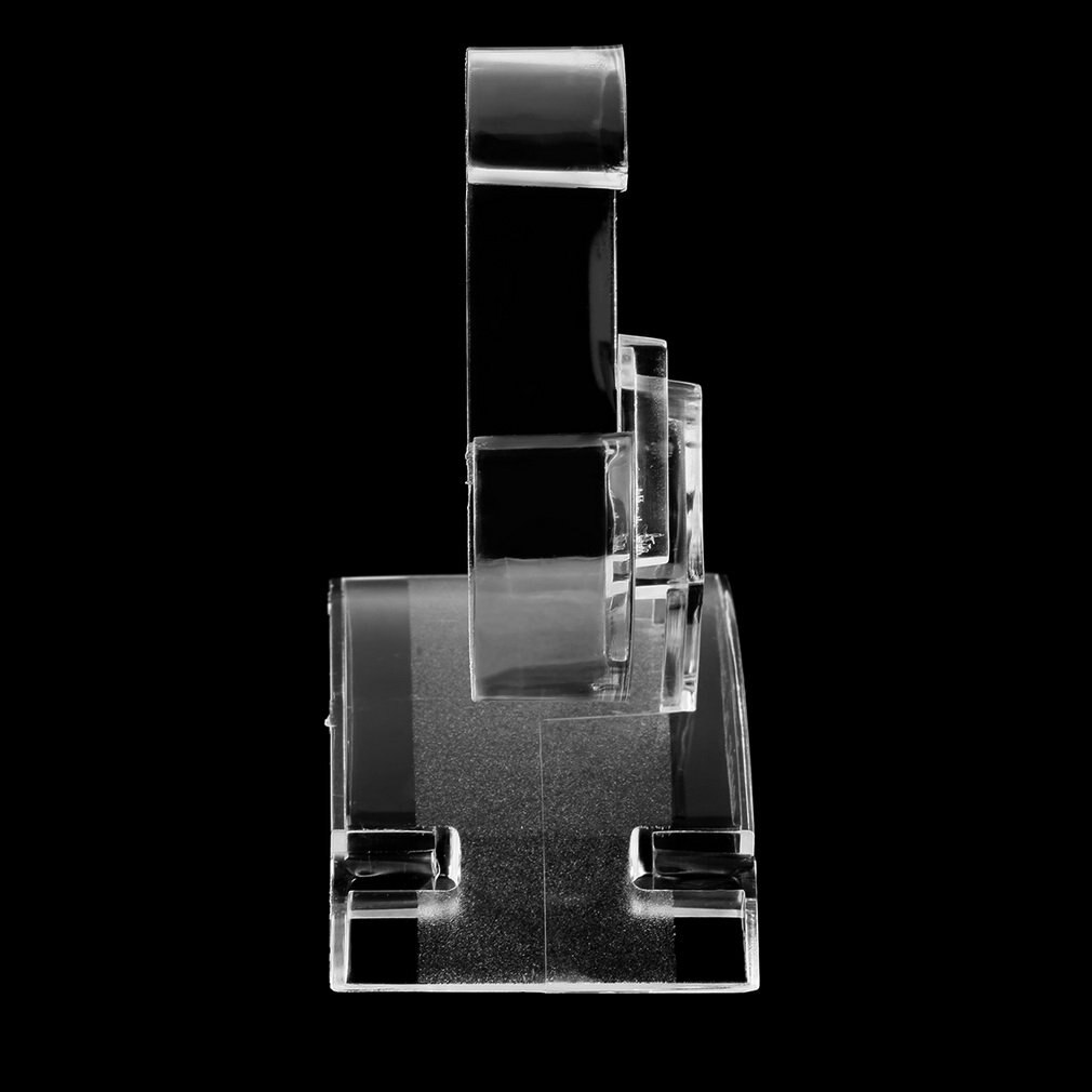 Lightweight Transparent Clear Acrylic Plastic Bracelet Wrist Watch Displays Holder Stand Rack Retail Shop Show Case Stand Tool
