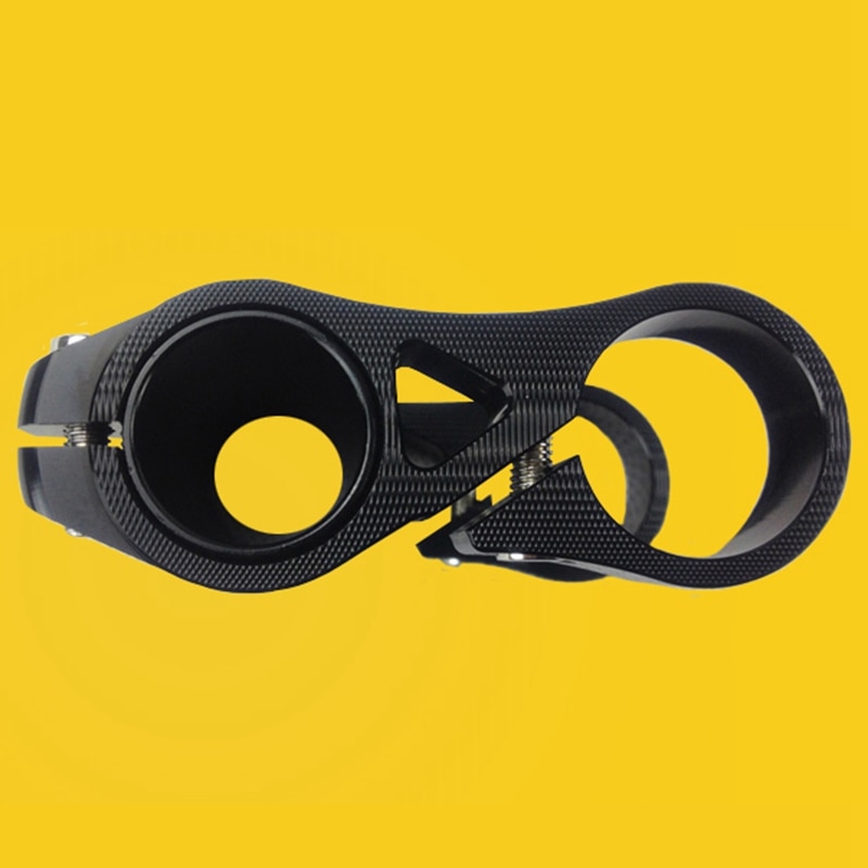 Para XIAOMI QICYCLE EF1 piezas de bicicleta eléctrica plegable modificado altura del manillar hueco Ultra ligero Material de aleación más largo