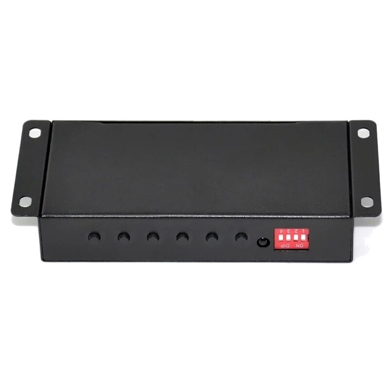 Car 4-Channel Driving Recorder Switcher Control Car Cameras IR Control Switch Combiner Box for 360° Panoramic Image