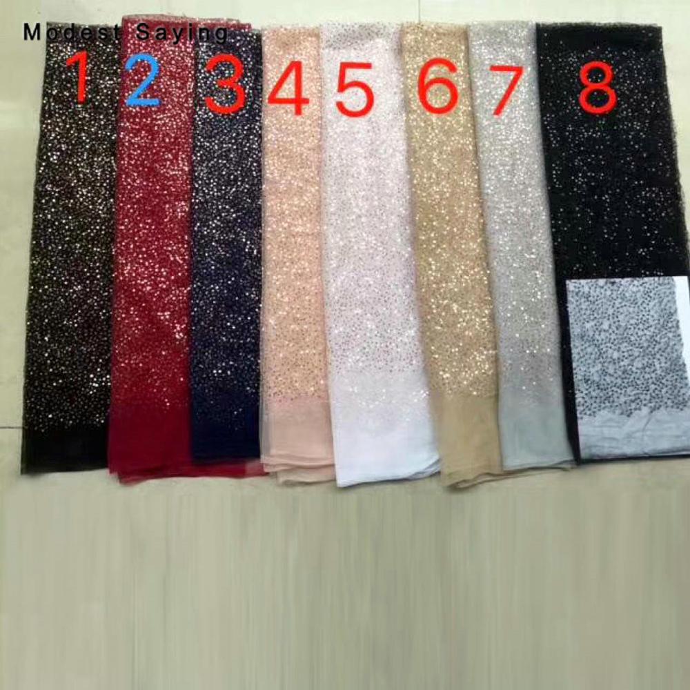 2 Yards Pink Sequins Fabric for Evening Dresses Wedding Party Sparkly Glitter Cloth for Handmad Craft Mesh Decoration Material