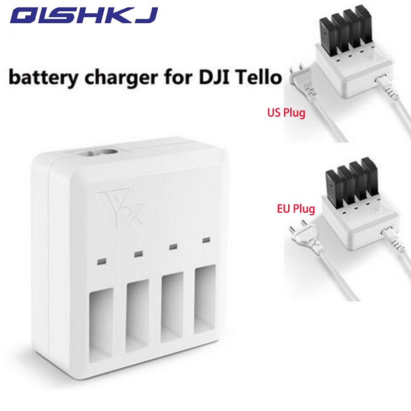 4 in1 DJI tello Batterij Oplader Intelligente Multi Opladen Hub Quick Opladen Lipo Battery Charger voor DJI TELLO Drone Accessoire
