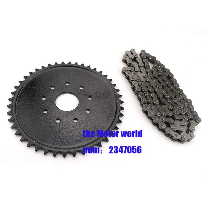 415 Chain and 44T Tooth 9 Hole Rear Sprocket Master&Drive Sprocket Fits For 49cc 66cc 80cc Motorized Bike Engine Parts