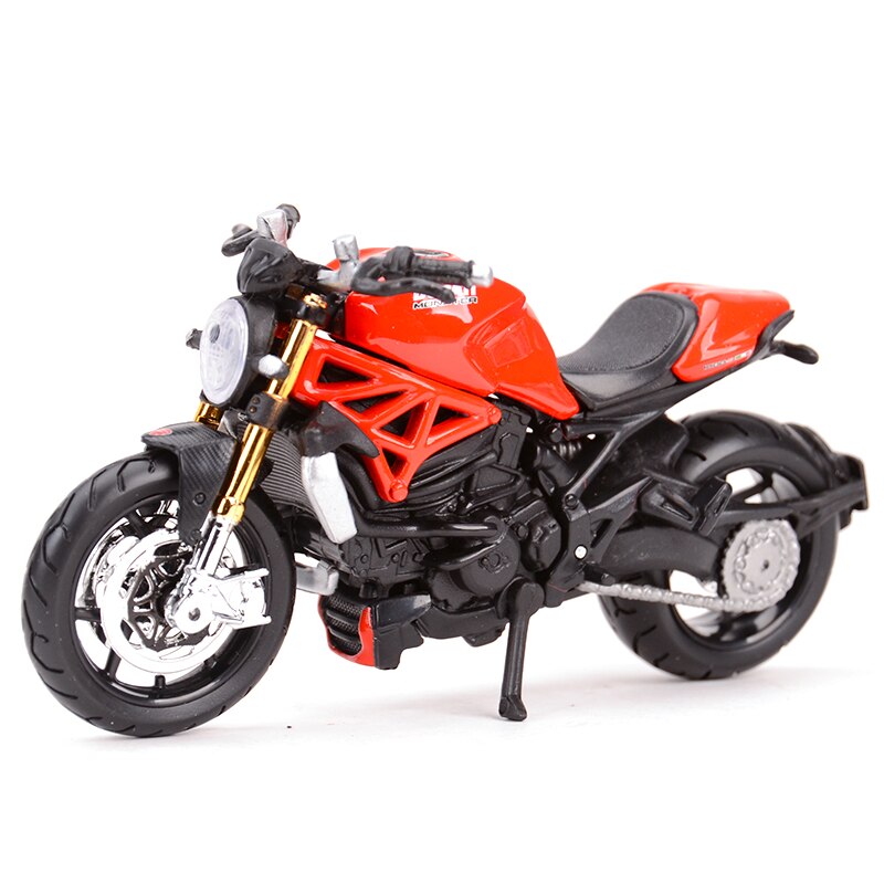 Maisto 1:18 Ducati Diavel Carbon 1199Panigale 1098S 748 848 Hypermotard Mostro Supersport S Pressofuso in Lega Modello di Moto Giocattolo: Monster 1200S