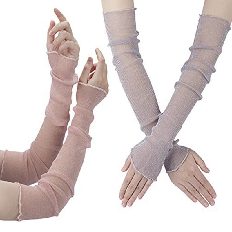 Sexy Vrouwen Zonnebrandcrème Handschoenen Zomer Pa