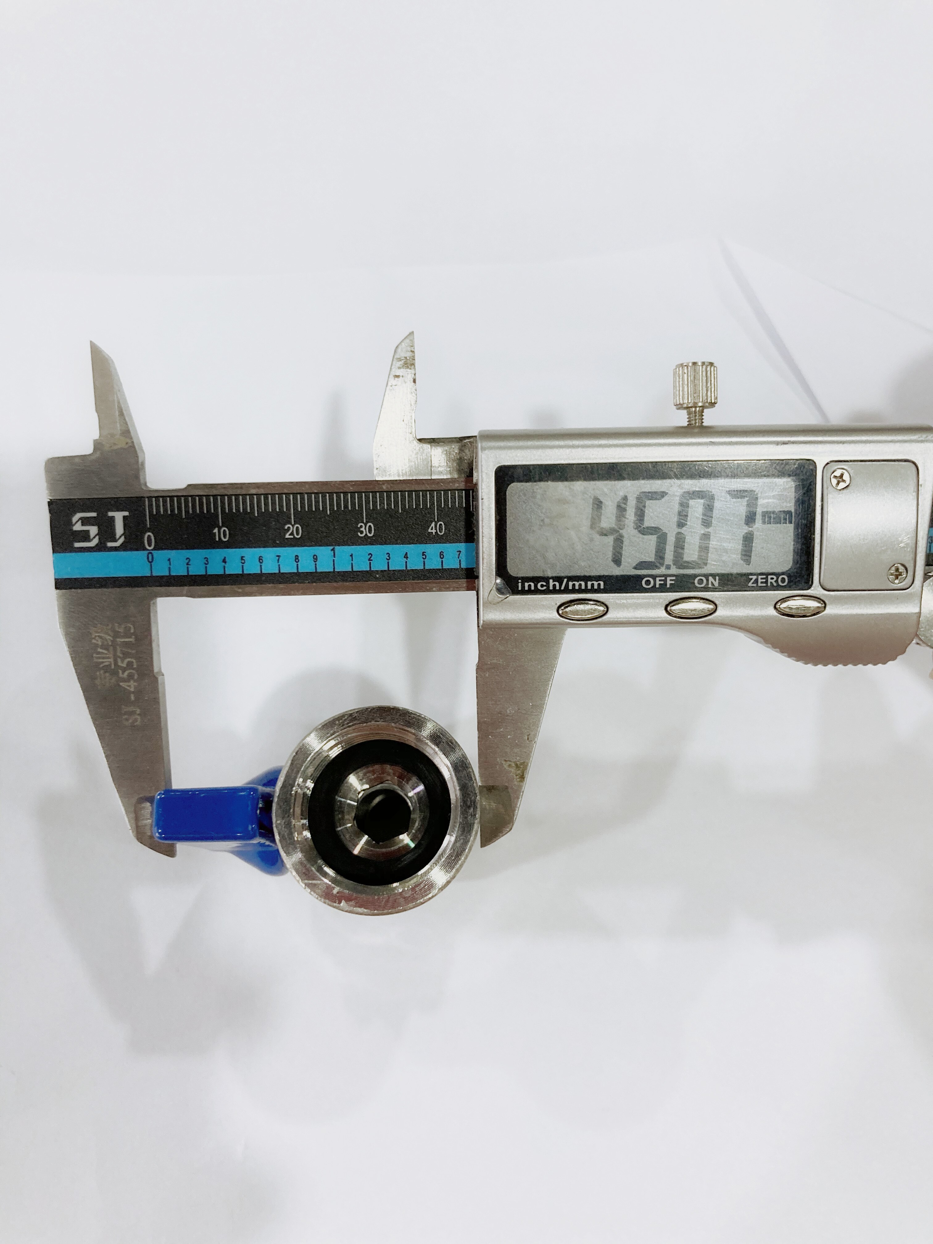 5/8" Stainless Ball Valve (Female x Male) for Beer/Gas Line Shut off Valve for Keg Couplers