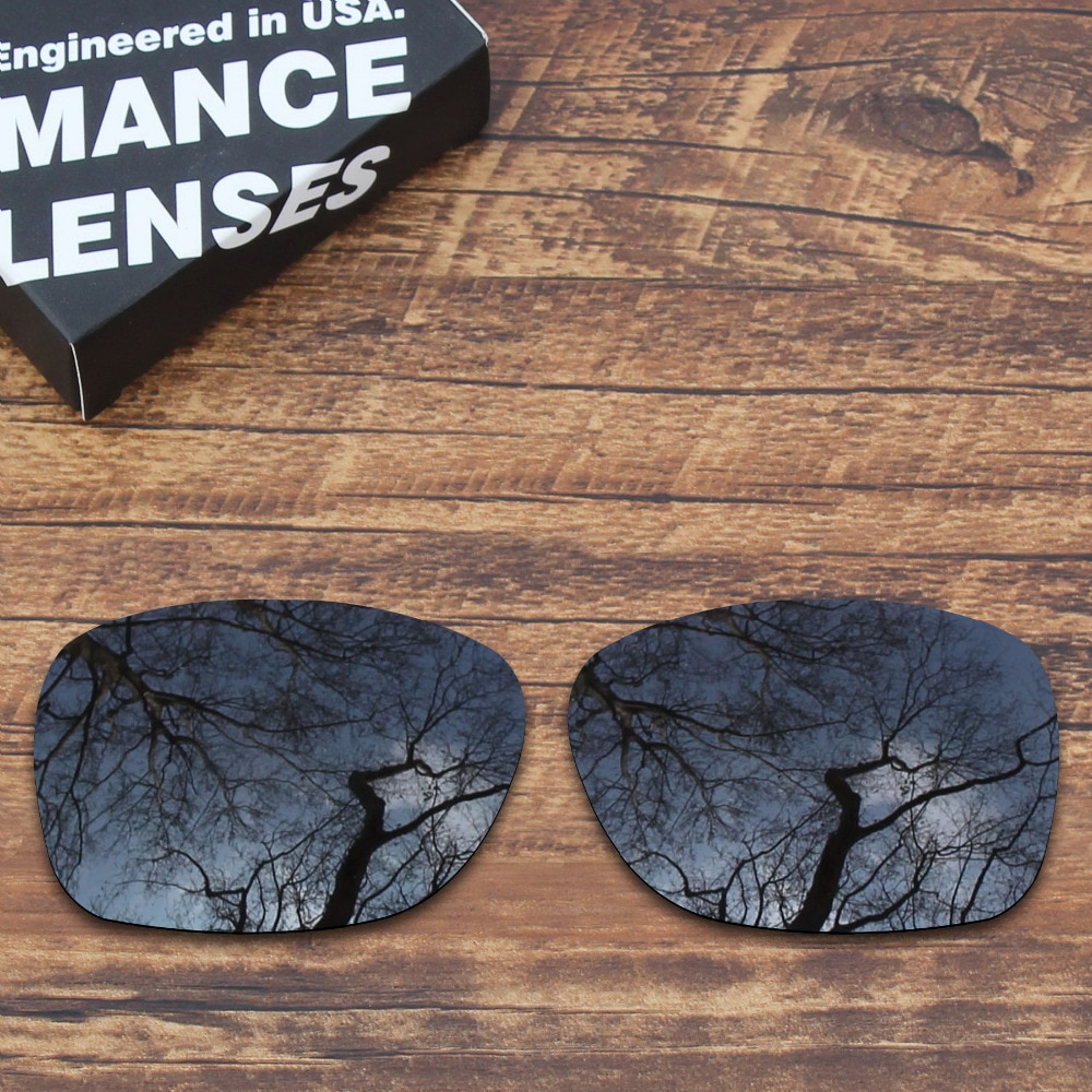 ToughAsNails Gepolariseerde Vervanging Lenzen voor Oakley Katalysator Zonnebril Zwarte Kleur (Lens Alleen)