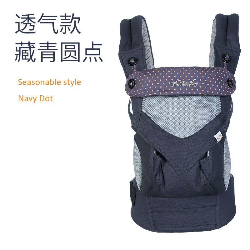 Baobaolong Ergonomische Draagzak Baby Baby Heupdrager Carrier Voorkant Kangoeroe Draagdoek Draagdoek Voor Baby Reizen: green