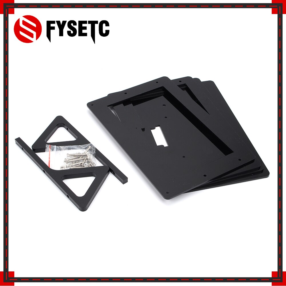 Étui de Support d'écran 7 pouces pour Raspberry Pi 3, Support acrylique pour Raspberry Pi, écran LCD 7 pouces 1024*600