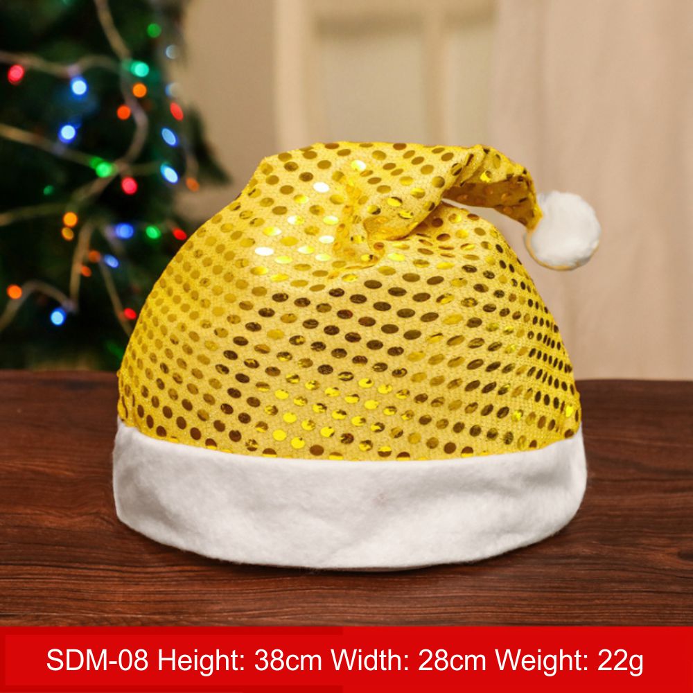 Kerst hoed Kerst kinderen adult Snowman gewei modellering avond cap: 08