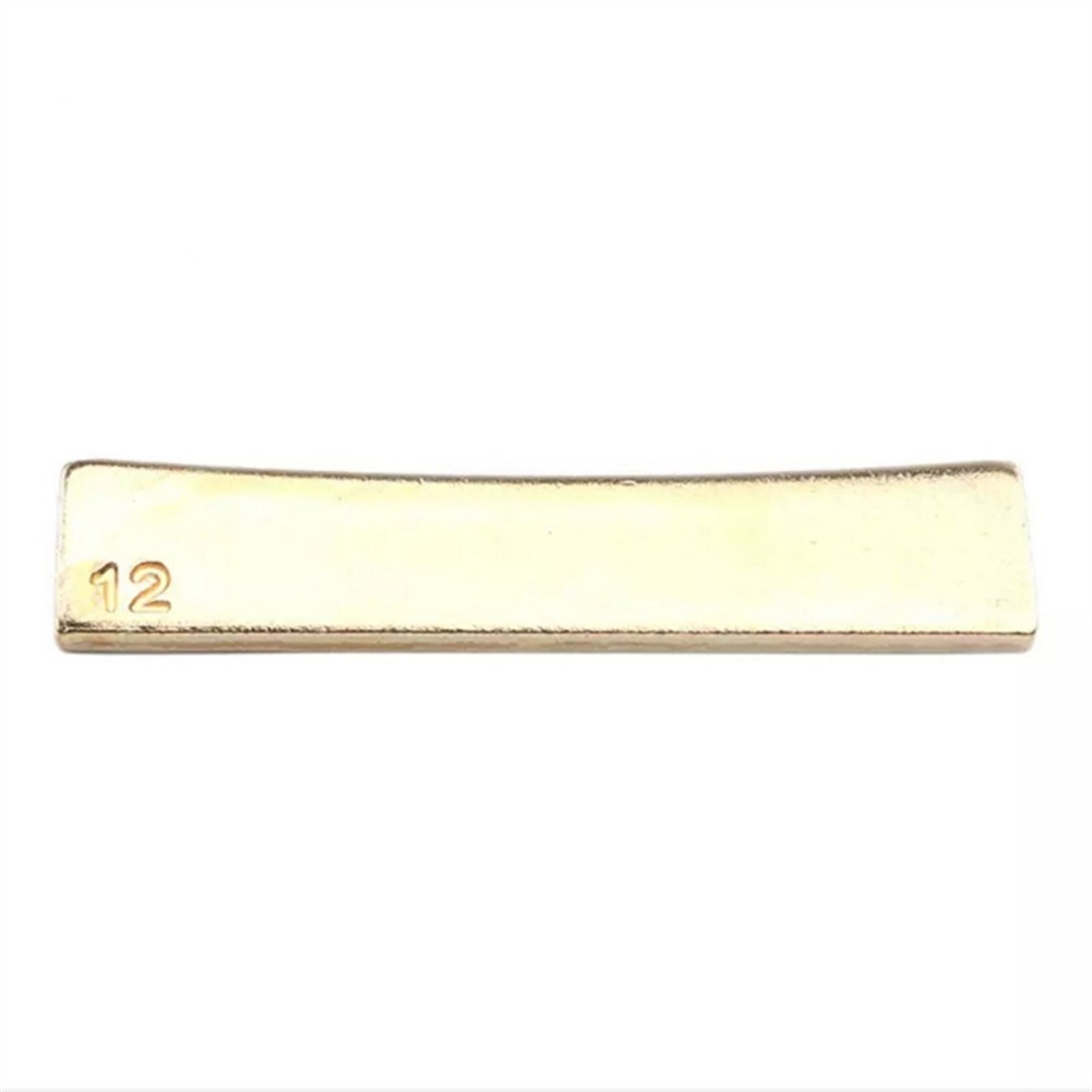 Gitarren-Bundpresse Caul-Einsatz Bundpresse Radius Griffbrett Caul-Einsatz 2,48 x 0,53 x 0,15 Zoll 63 x 13,5 x 4 mm: Burgunderrot