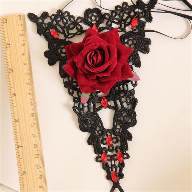 Yiyaofa Handgemaakte Mode Enkelbanden Zwart Kant Enkelbanden Voor Vrouwen Accessoires Gothic Sieraden Meisje Zomer Strand Voet Sieraden La-30