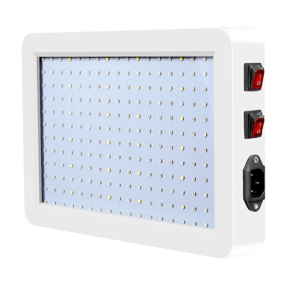 Luz led para plantas, 216/312LED, 2000W/3000W, resistente al agua, espectro completo, luz para crecimiento de plantas y plántulas de invernadero