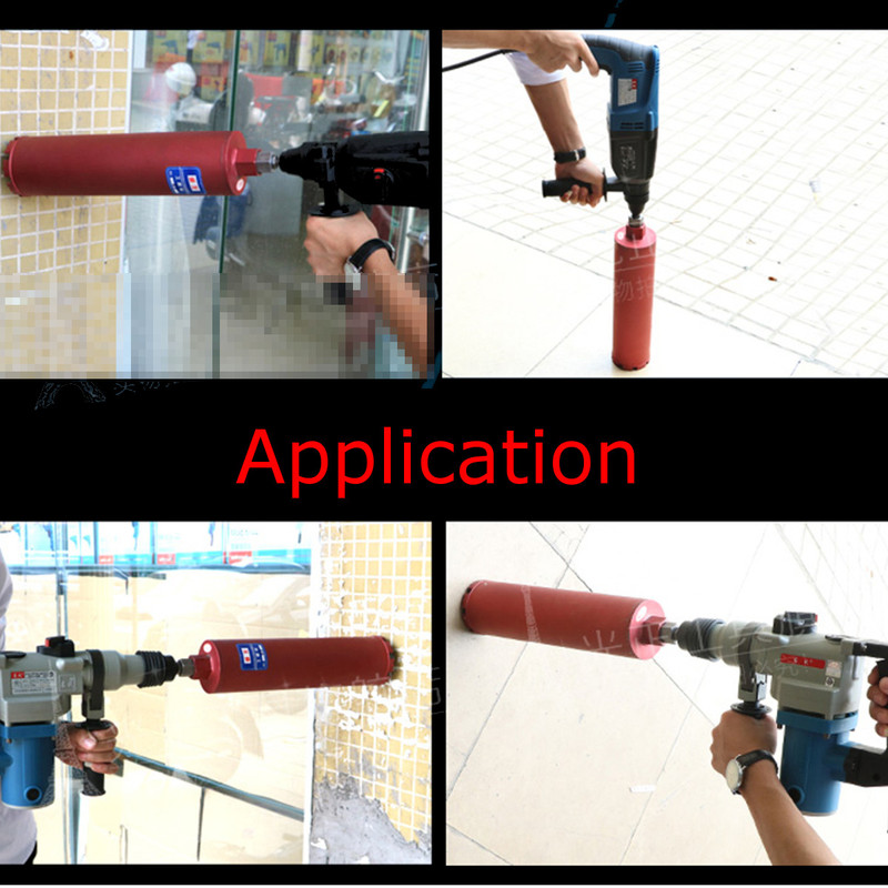 SDS Plus Arbor Adapter Electric Hammer Diamond Core Drill Bit Connecting Rod for M22 Durable Diamond Core Bit Adapter