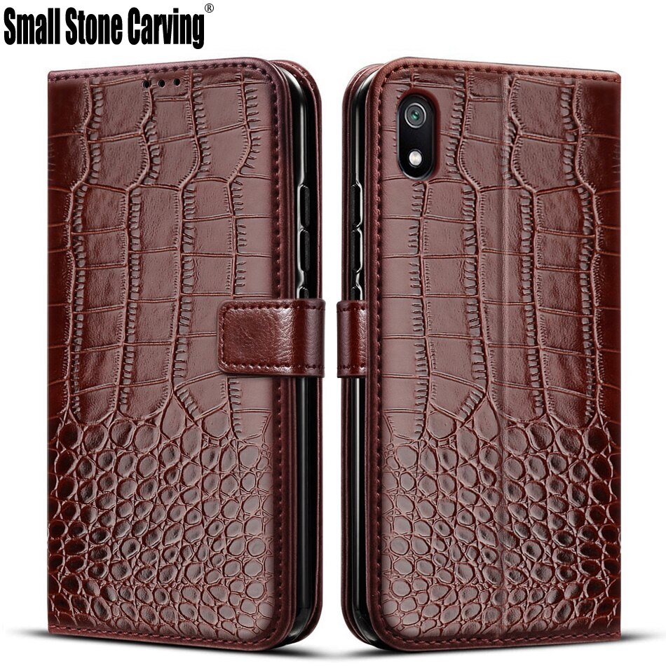 Para xiaomi redmi 7a caso proteção completa macio tpu flip capa de couro redmi 7a pára-choques caso de telefone para xiaomi redmi 7a capa
