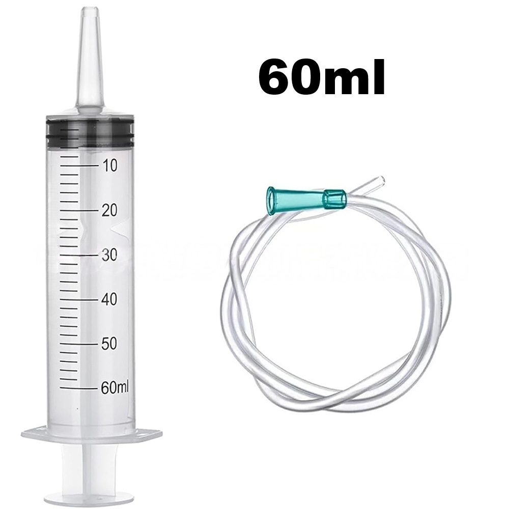 60-550ml Spuit Oliepomp Auto Brandstoftank Vulapparatuur Vloeistof Extractor Met 1m Slang Herbruikbare Naaldcilinder Vloeistofverversing: Beige