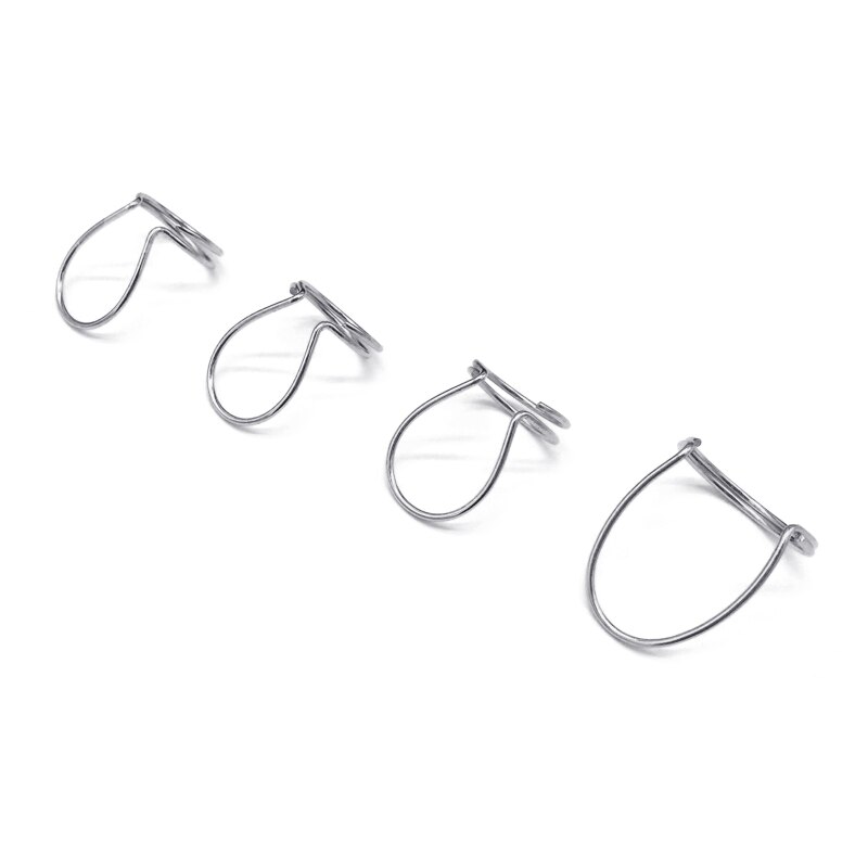 1 Thumb with 3 Finger Wire Style Guitar Picks Metal Picks Open for Banjo Ukulele Guitar Beginner Playing Parts