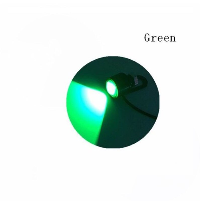 Lumières oculaires de faucon pour motos, feux de feu, accessoires pour lampe de reflux, modèle lumière LED: Green light