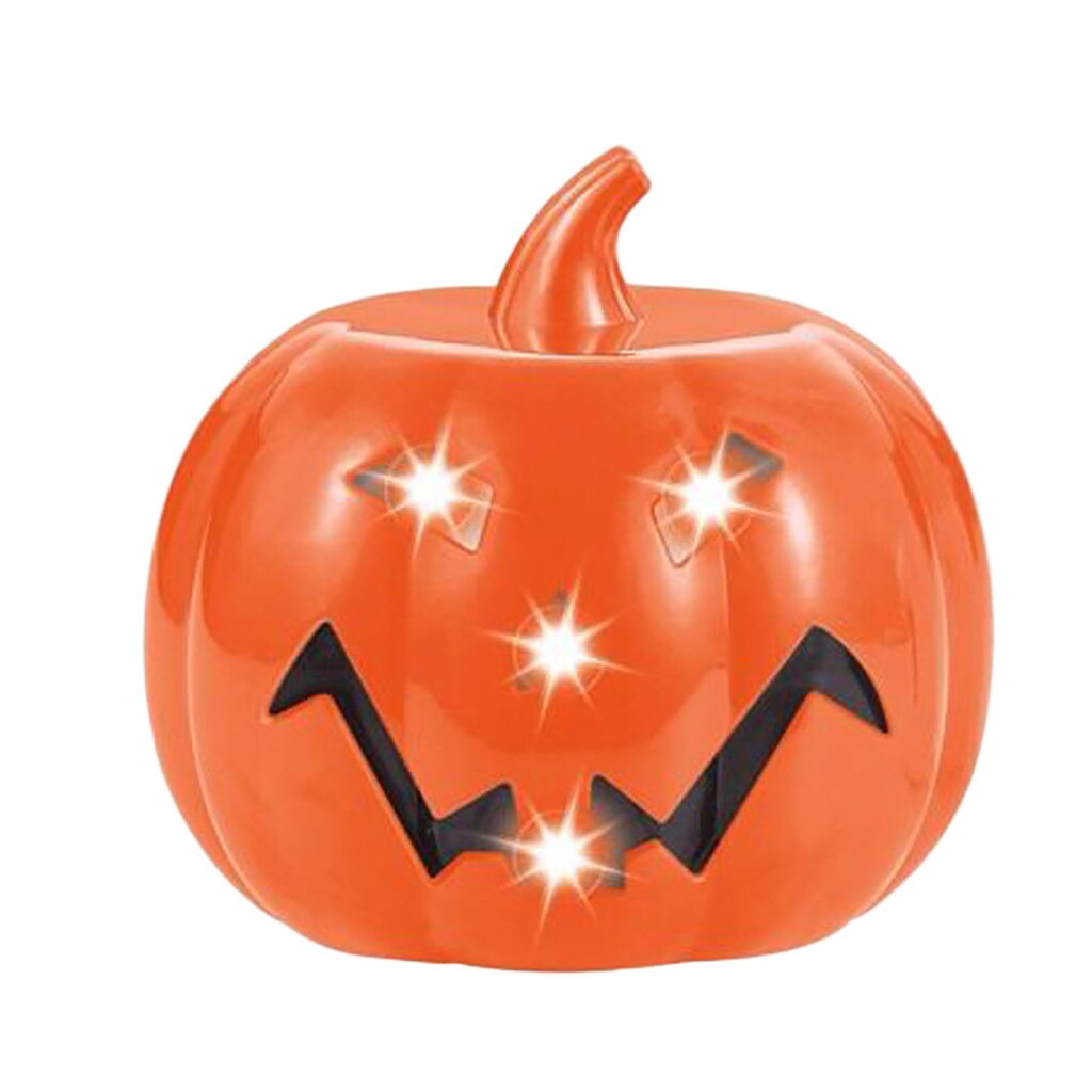 Halloween Pumpkin Lantern LED Decoration Glowing Sounding Lanterns Talking Pumpkin Halloween Talking Animated Lights