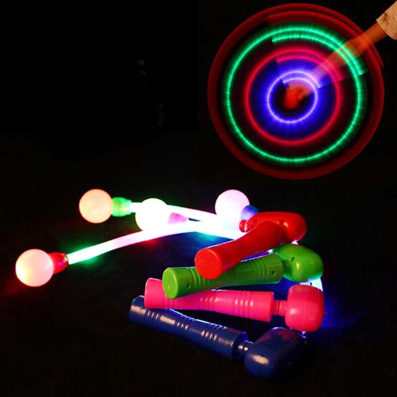 1pc Kinder Musik Werfen Stick Flimmern Glowing In The Dark Anti-stress Zauberstab Spielzeug für Kinder Luminous Bälle flash Licht Spaß Spiel