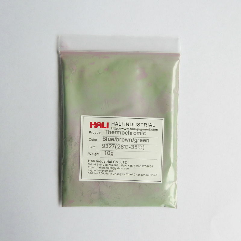 3 color changing thermochromic pigment,3 stage heat active pigment sensitive pigment,item:9326.....