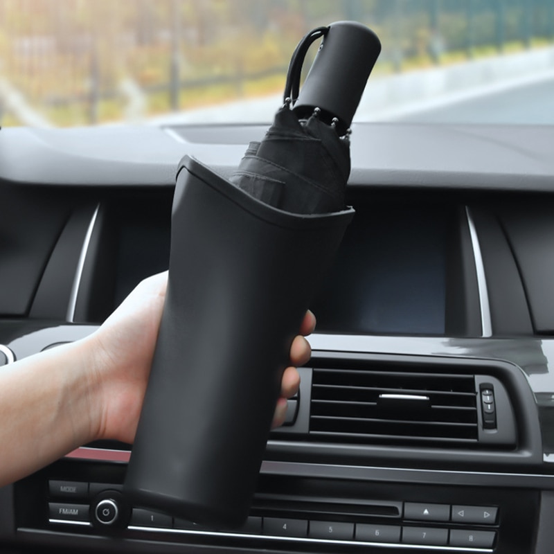 Multifunktionale Lagerung Kasten Regenschirm Stehen für Fahrzeug Für Volkswagen vw Polo Tiguan Passat CC Golf GTI R20 R36 EOS Scirocco
