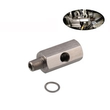 1/8 "Bspt Olie Druk Sensor Tee Tot Npt Adapter Turbo Supply Feed Lijn Gauge T