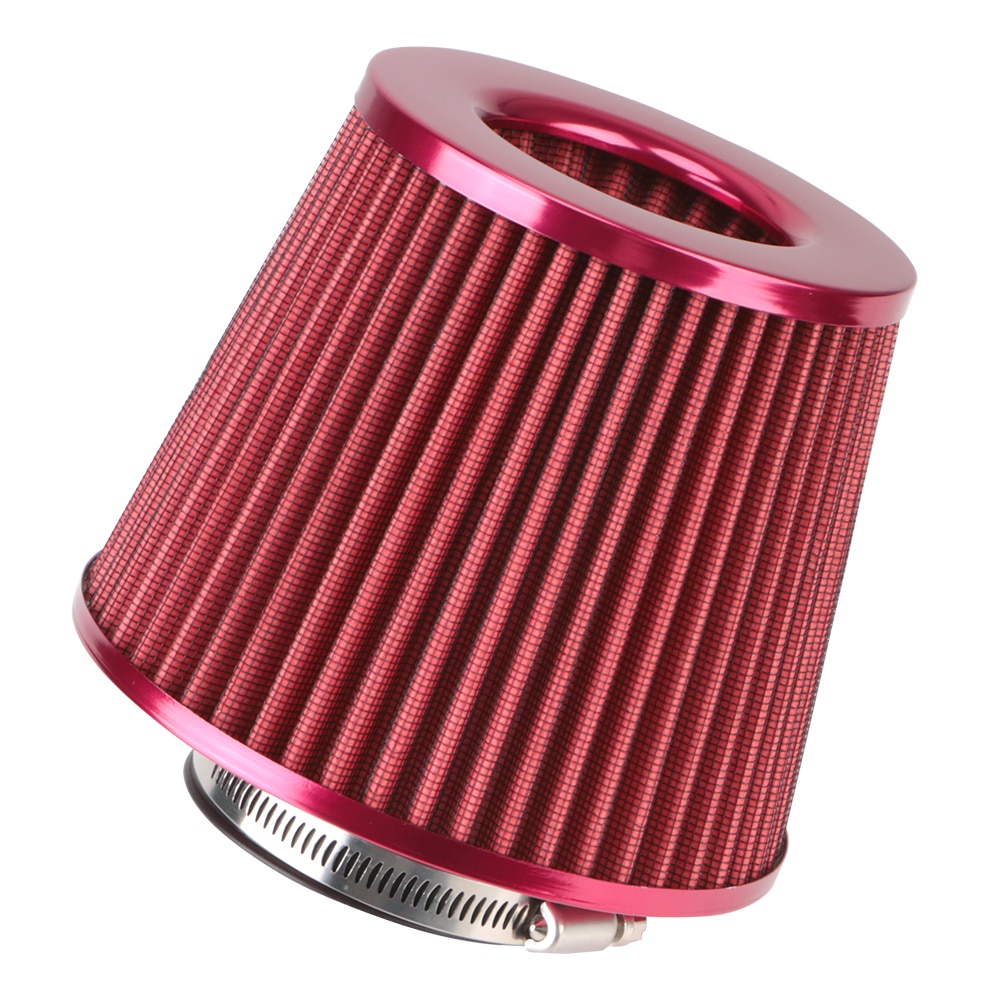 Cold Air Intake Filter Induction Kit Car Air Filters Car Accessories 3 Inch High Flow Universal Sport Power Mesh Cone 76MM