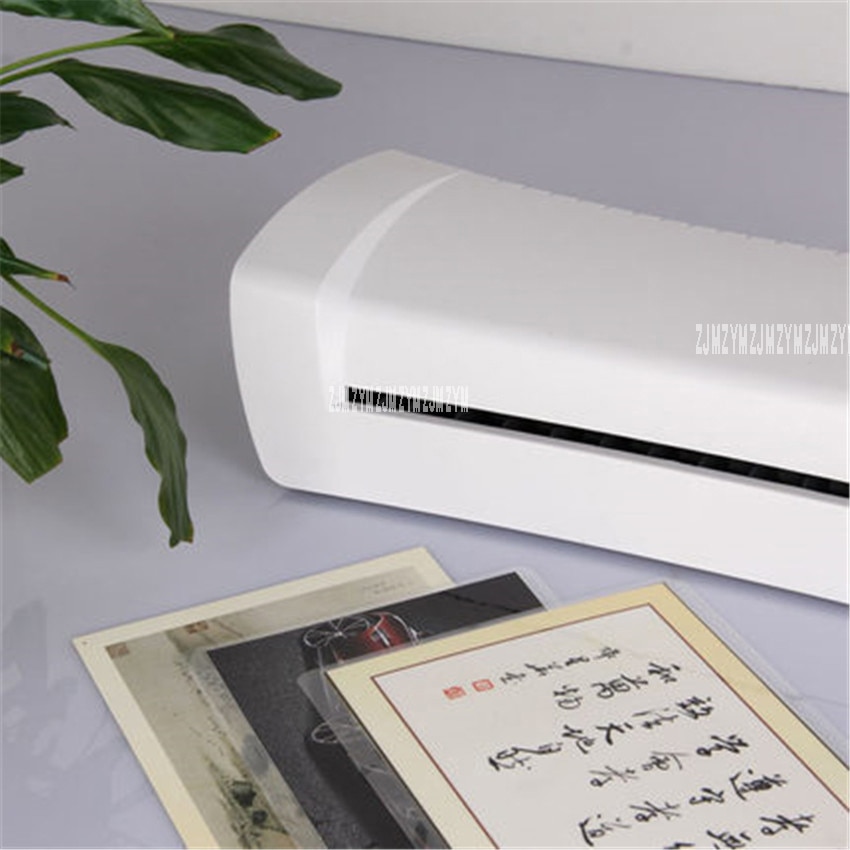 SL200 weiß A4 Foto Laminator Büro & Kalt Thermische Laminieren Professionelle Für A4 Dokument Foto Haustier Film rollen-Laminator