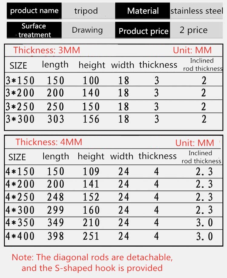 ,Stainless steel triangle bracket,Shelf support,Partition holder,high load,easy to install,Microwave oven rack